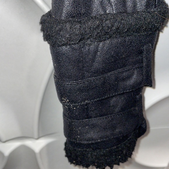 Jorge black zipped strap jacket size 8.       Box 10 - Picture 5 of 7